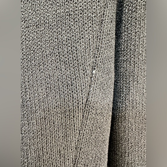 ST. John Evening Black Santana Knit button down fitted sweater cardigan blazer - Picture 10 of 11